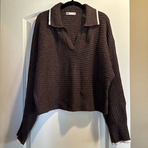 SO Juniors Polo Pullover Sweater